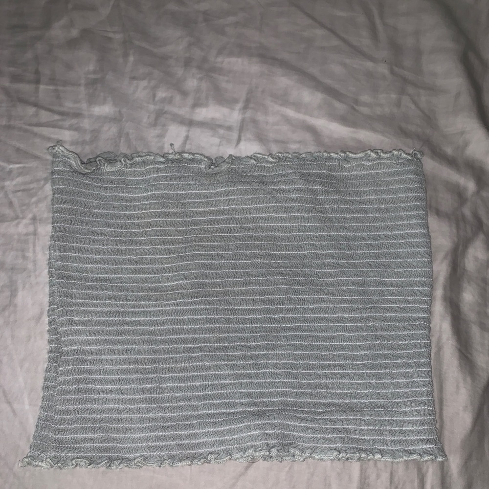 grey brandy melville top